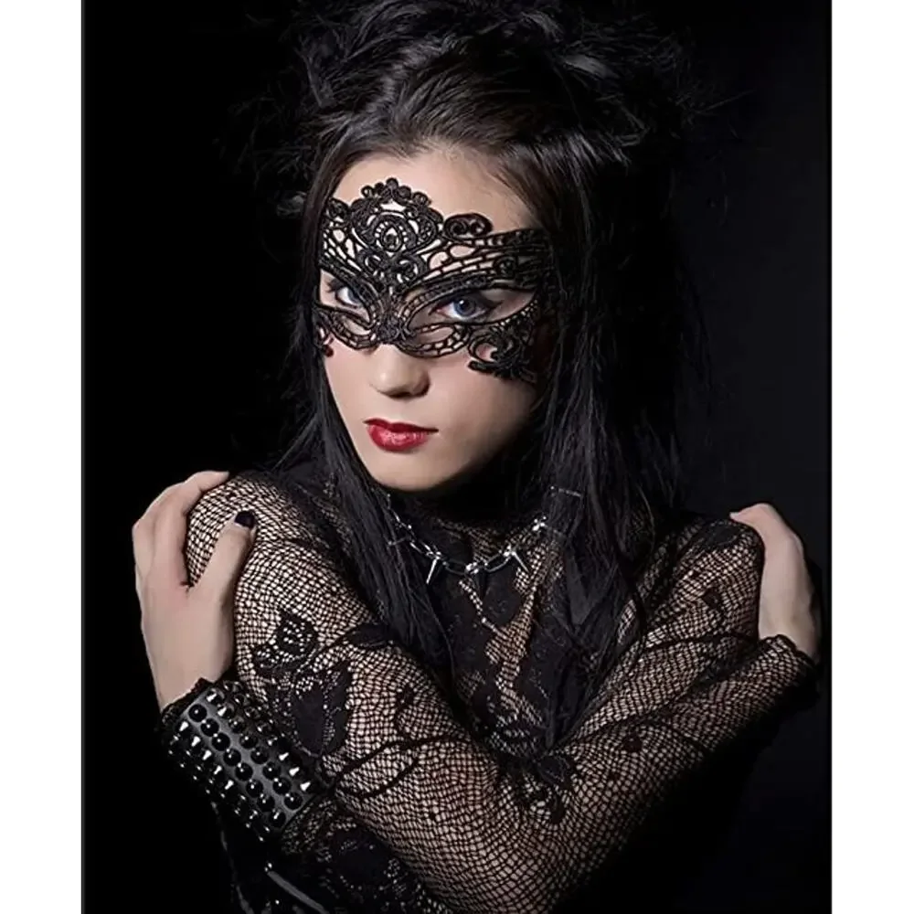 Masquerade black lace